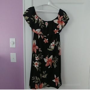 Black Floral Dress